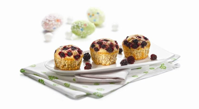 Muffini sa divljim kupinama